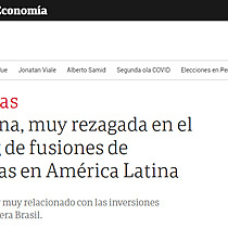 Argentina, muy rezagada en el ranking de fusiones de empresas en Amrica Latina